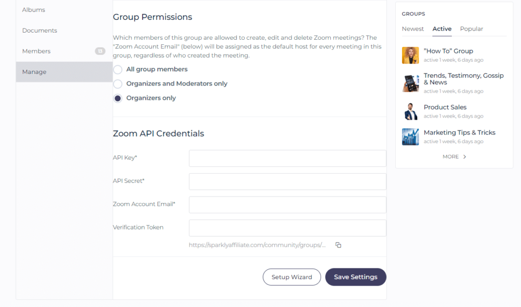 how to create and add zoom meeting links